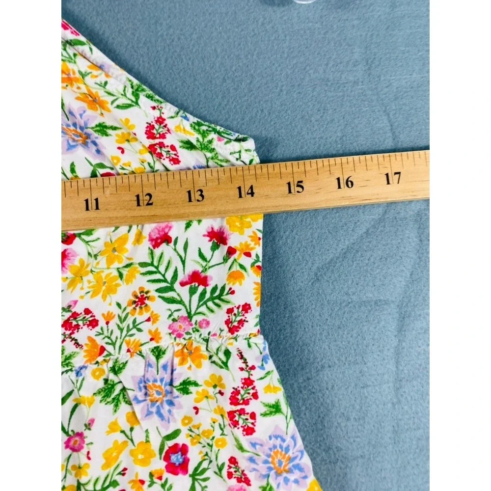 Old Navy Sun Dress Little Girl Sz 8Y Floral Summer Spring Lightweight Rayon